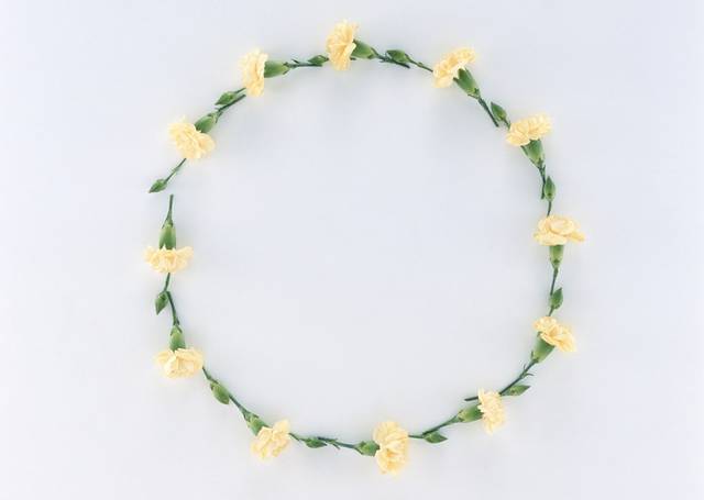 鲜花花环