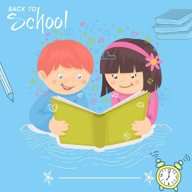 卡通儿童小孩图片