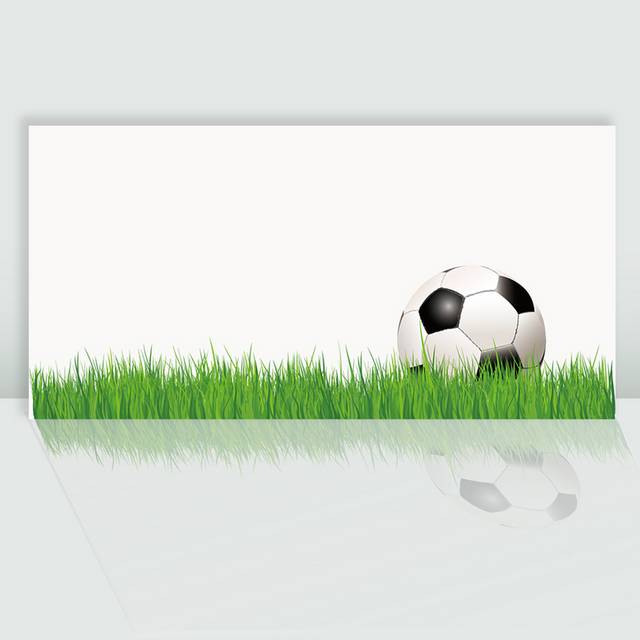 草地足球图片