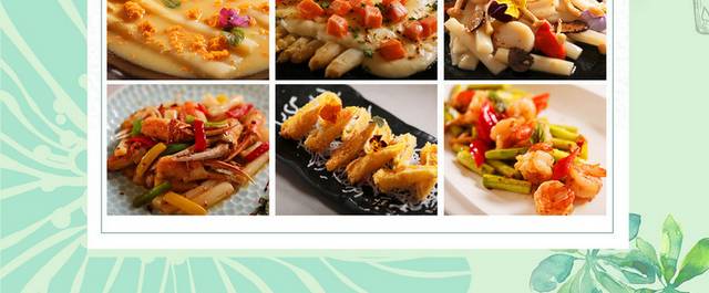 菜单菜谱素材