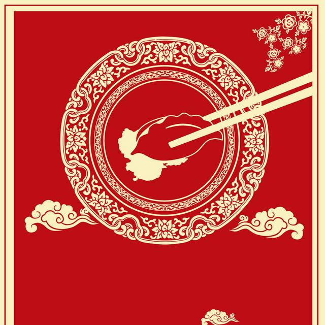 红色背景素材