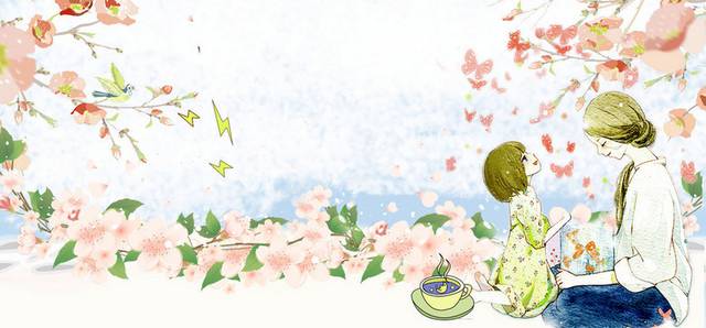 母亲节妇女节背景