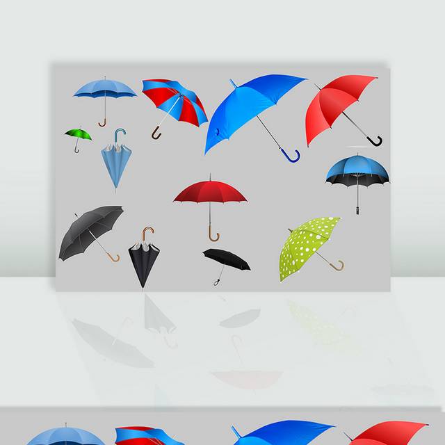 各种雨伞