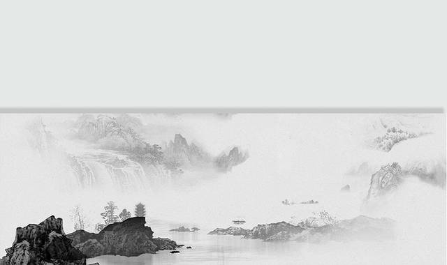 古典中国风山水画