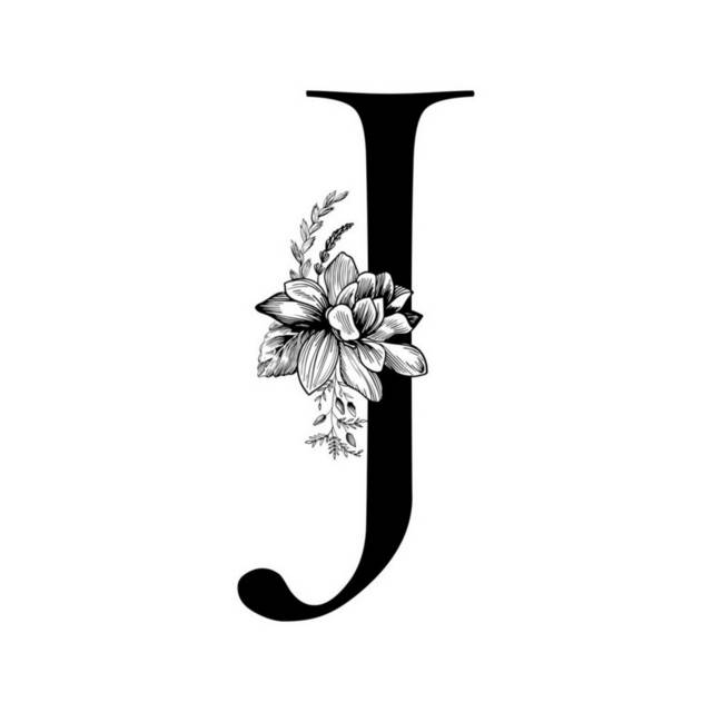 字母J插画4