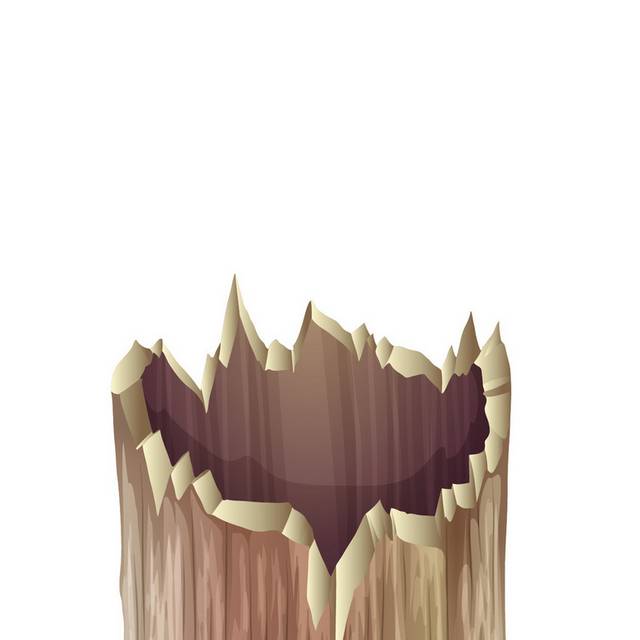 卡通树
