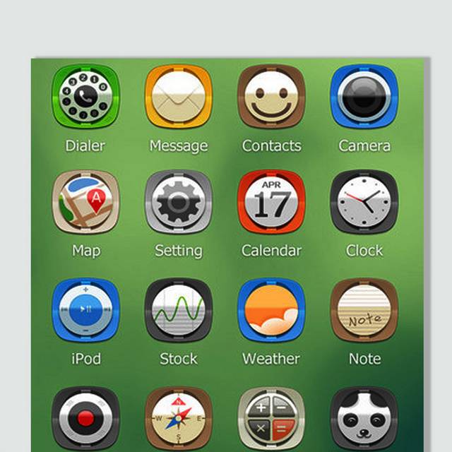 手机icon设计素材