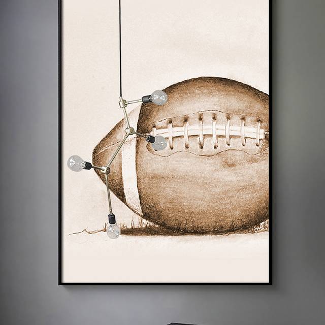 美式装饰画无框画