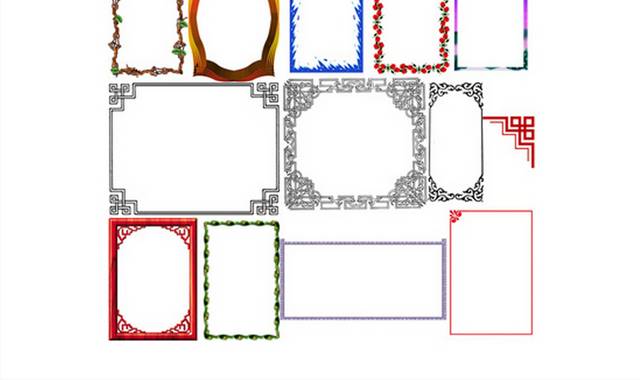 中国风边框大全素材