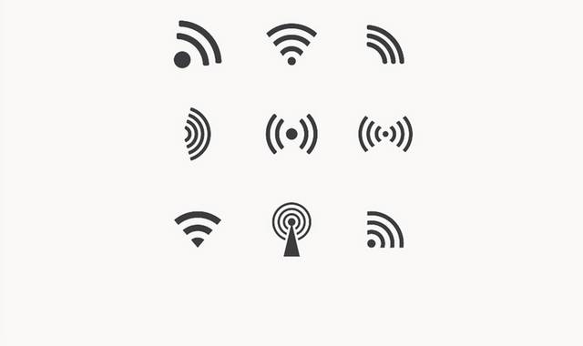 无线wifi信号图标