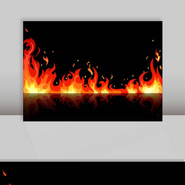 红色火苗火焰图片