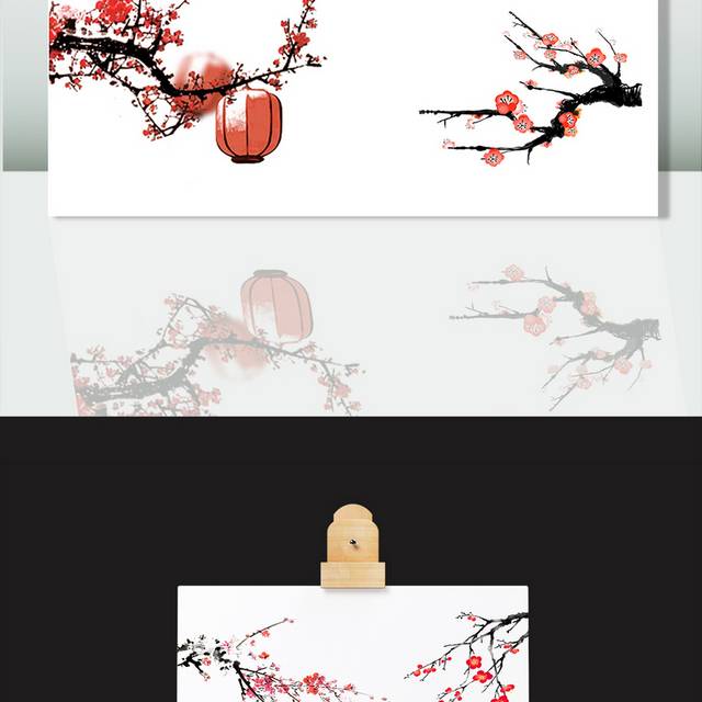 梅花免扣素材