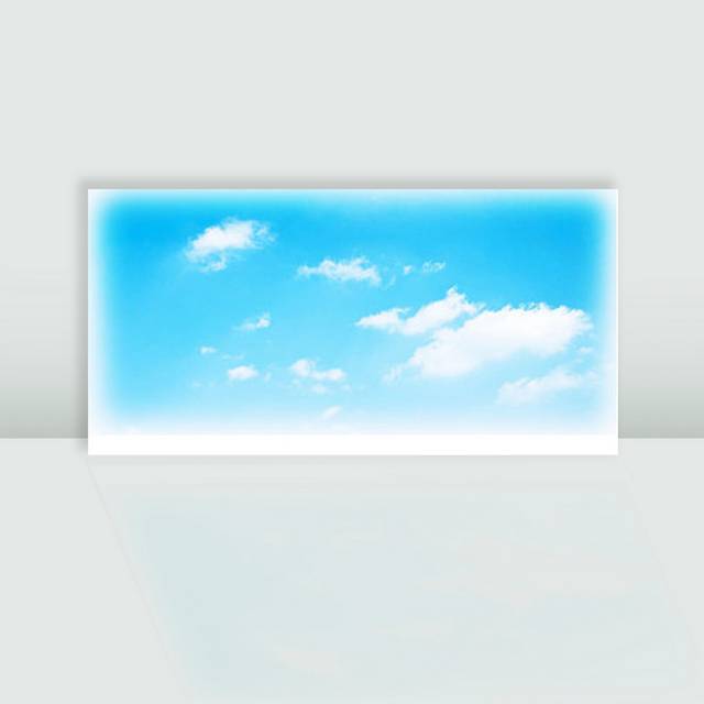 蓝天白云设计元素