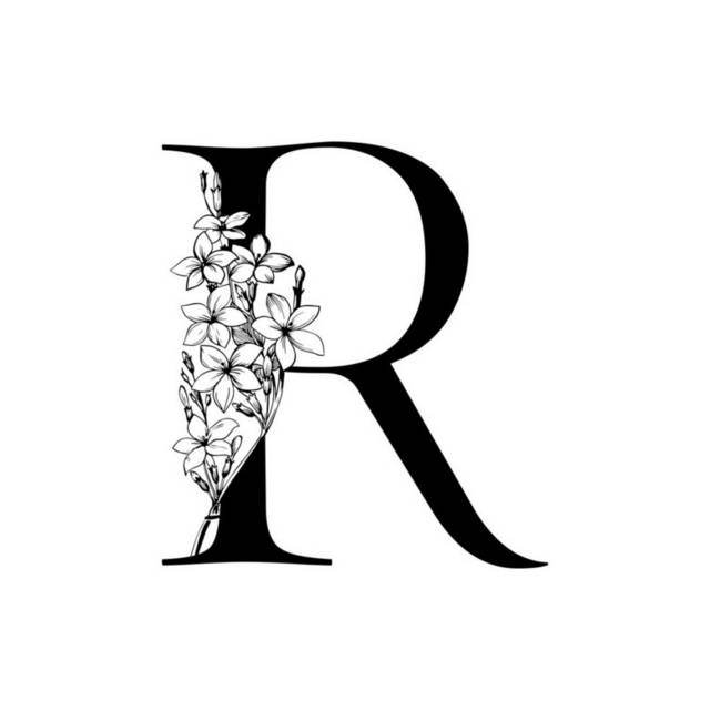字母R插画2