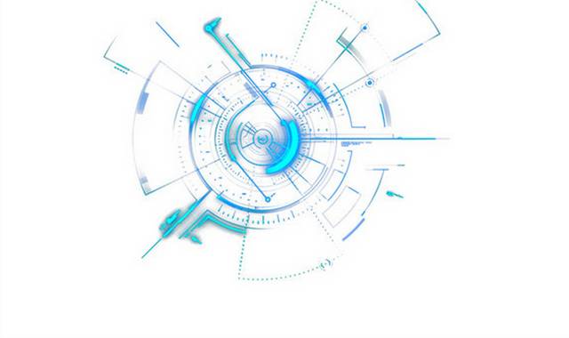 创意蓝色科技背景素材
