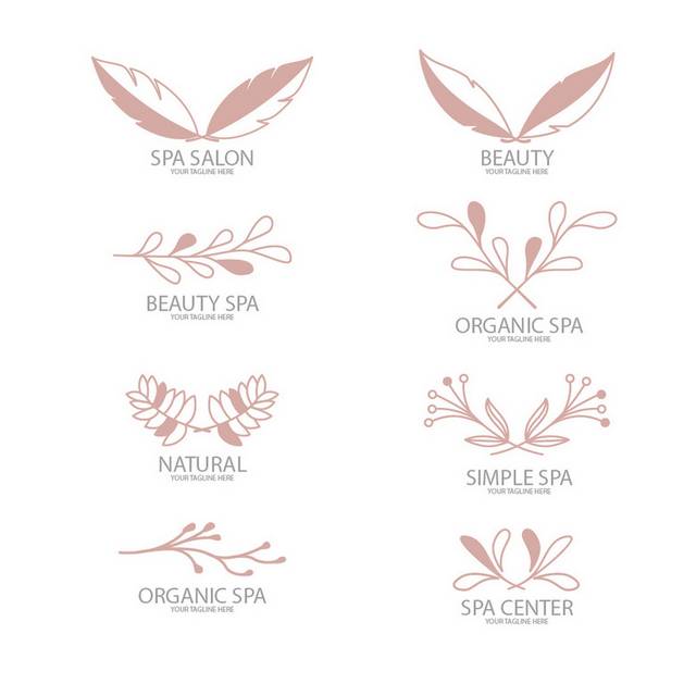 花朵logo素材