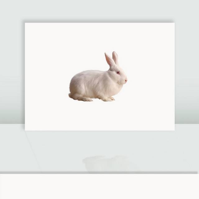大白兔图片