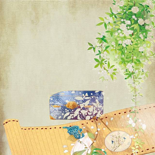 中国风梅花背景