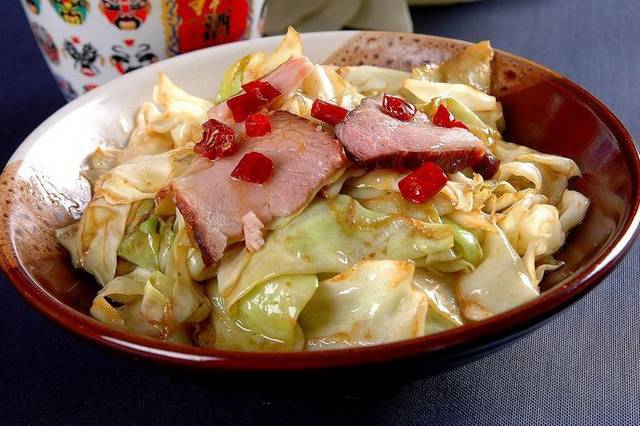 手撕包菜美食图片29