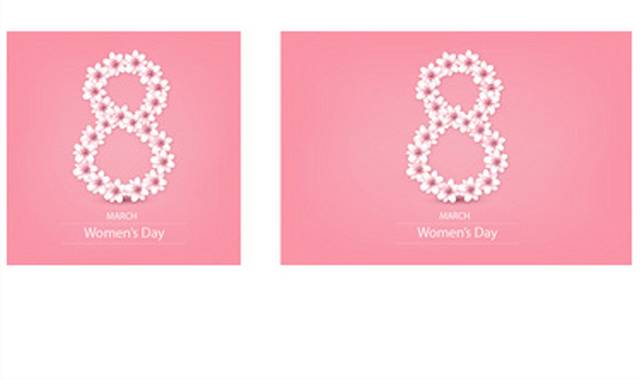 粉红妇女节海报