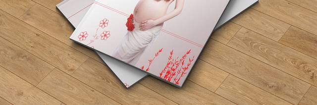孕妇写真相册模板