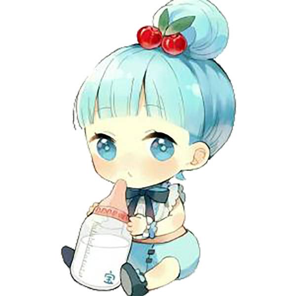 卡通奶瓶
