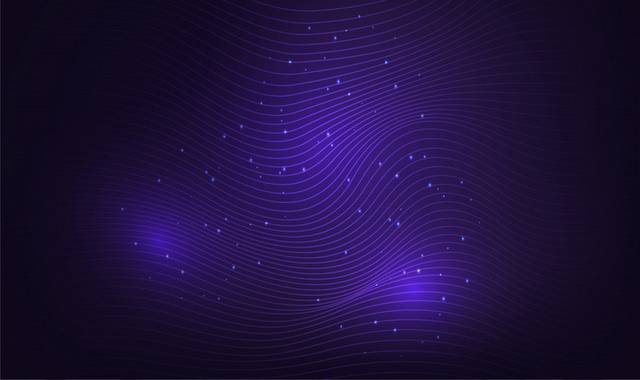 紫色梦幻网状线条背景
