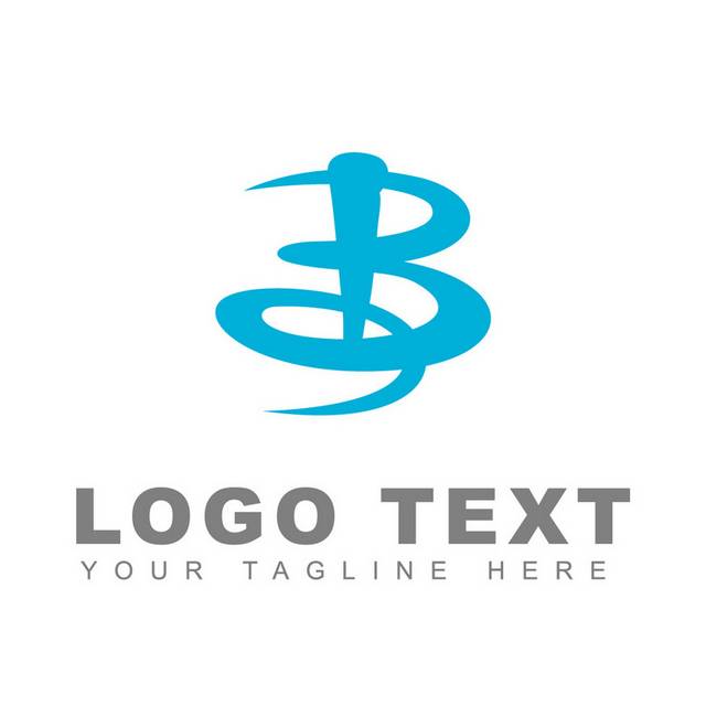 B字母logo