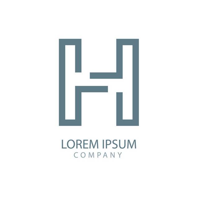 H造型图标