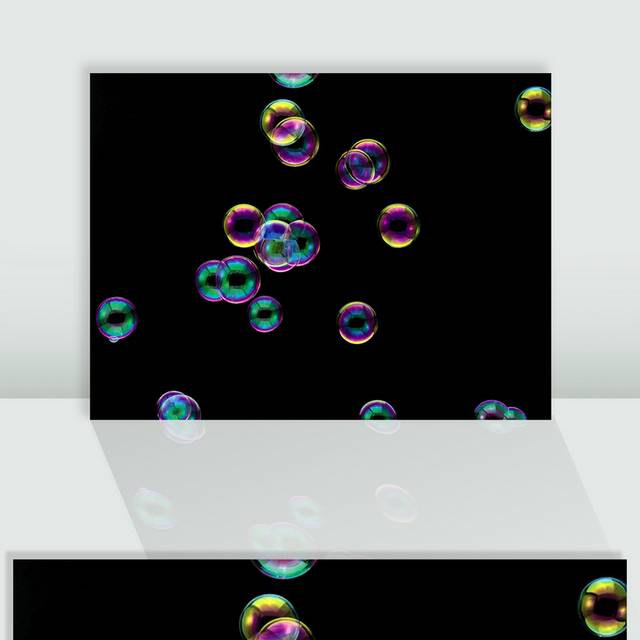 彩色水泡气泡图片