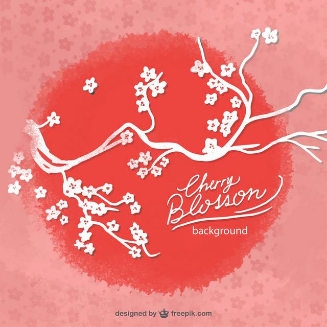 矢量樱花