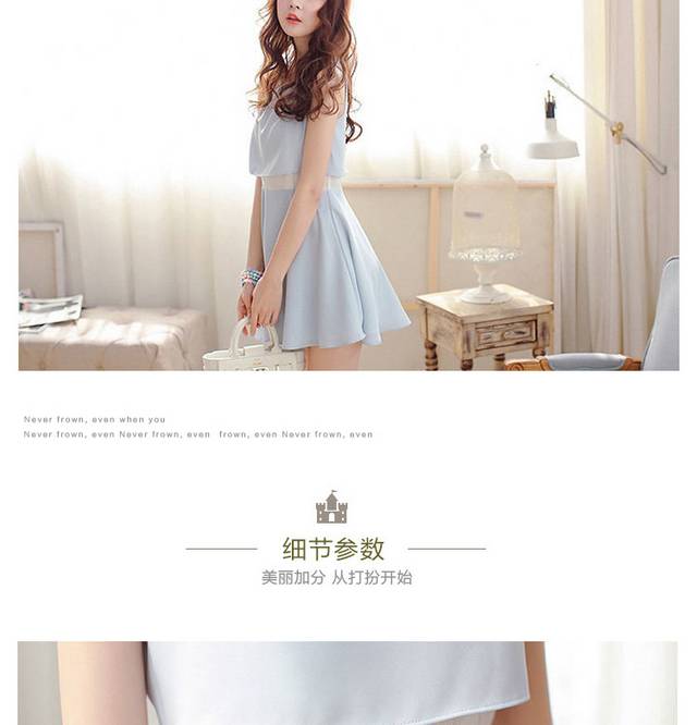 女装时装服装详情页模板