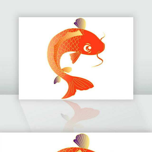 鲤鱼插画