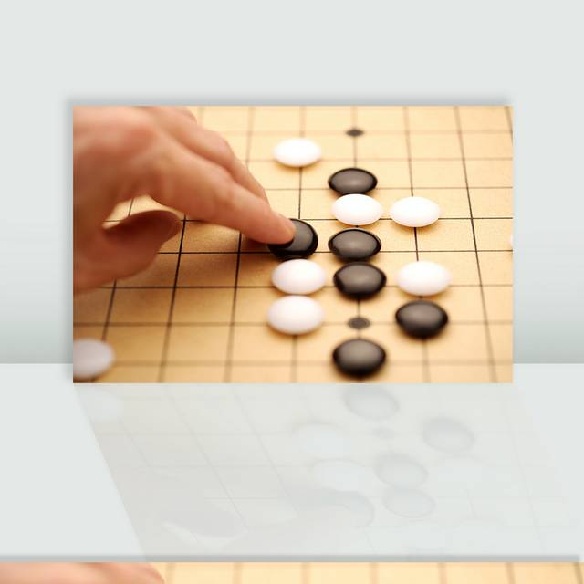 围棋下棋素材