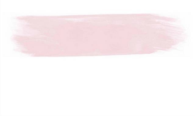 浅粉色水彩素材
