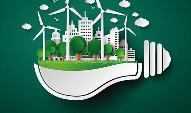 新能源城市低碳生活素材