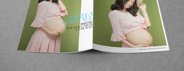 孕妇相册模板