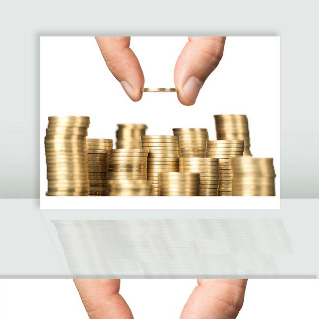 金币金钱投资图片