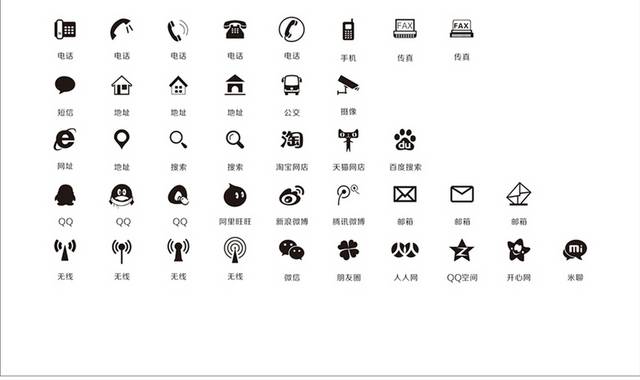 矢量电话地点icon图标