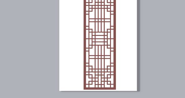 矢量窗户屏风窗格