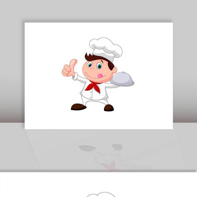 卡通厨师形象