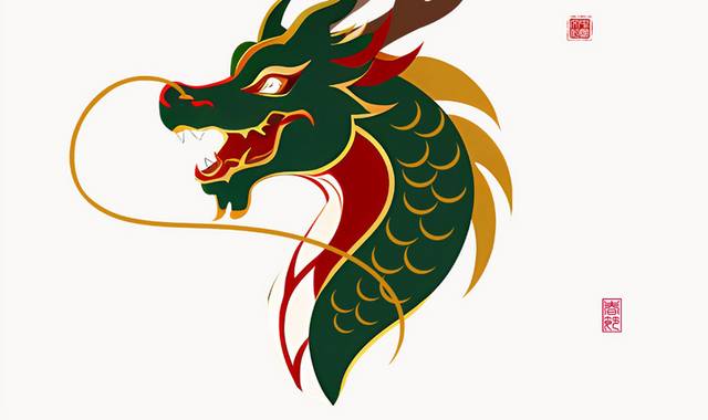 十二生肖龙元素