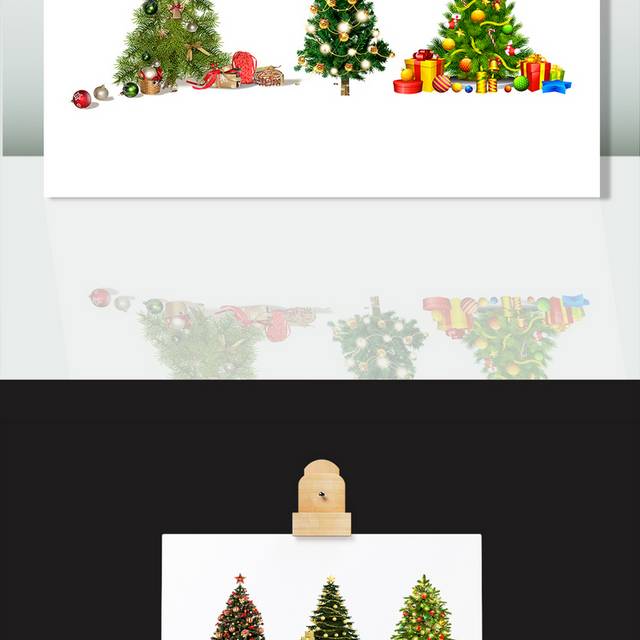 圣诞节装饰圣诞树元素