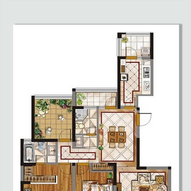 室内设计户型图