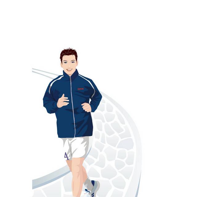 跑步
