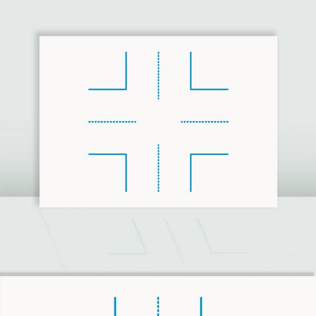 矢量十字路口公路图片