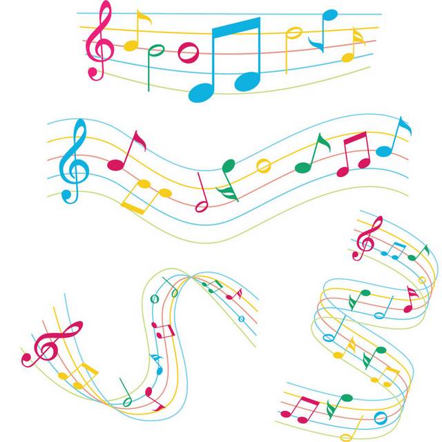 音乐符号音符素材