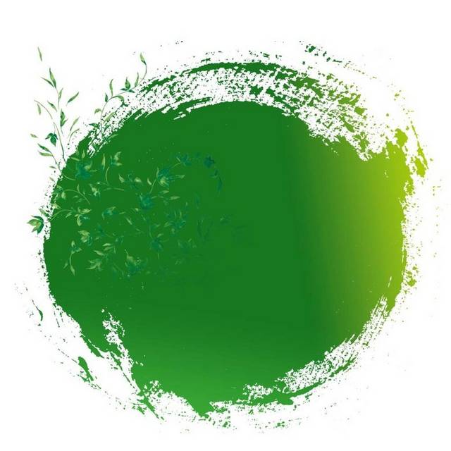 绿色水墨2