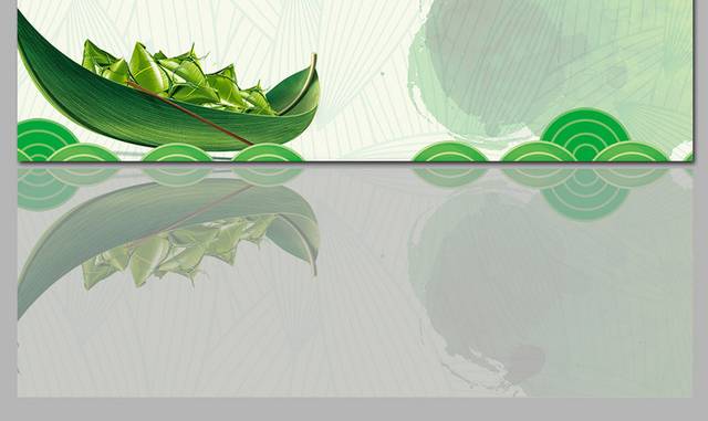 卡通手绘端午节促销banner