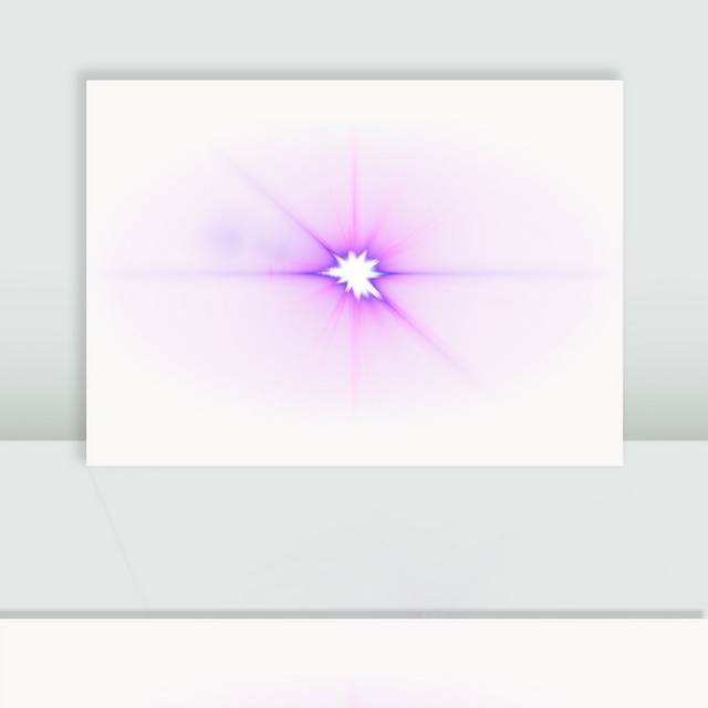 紫色光效光源